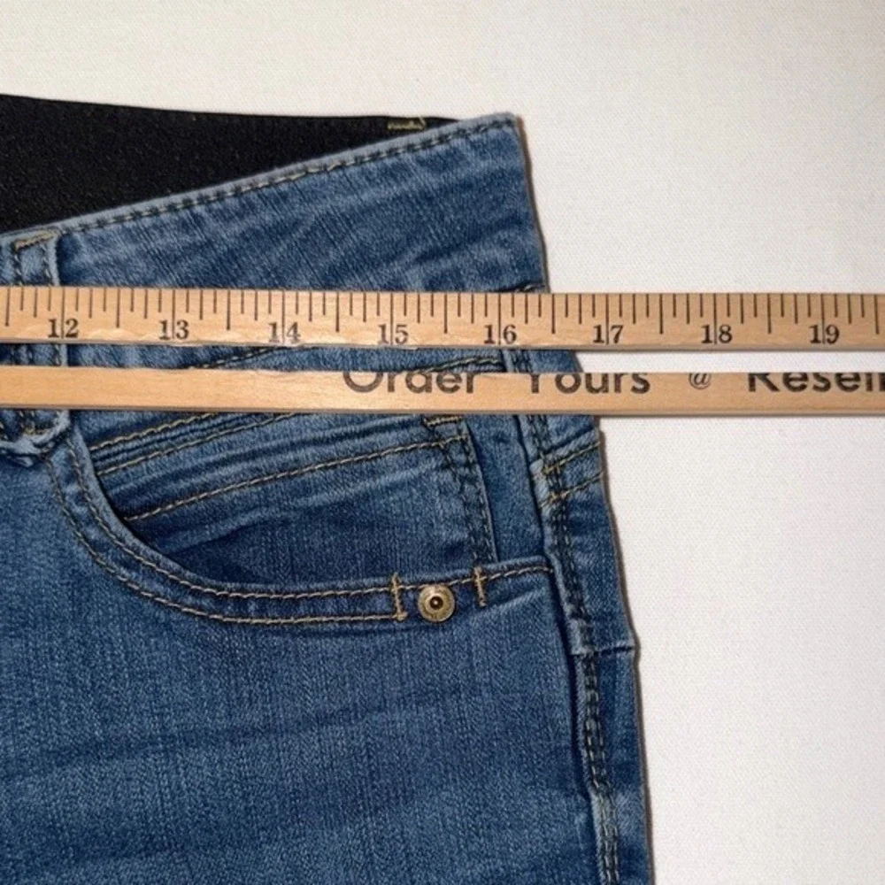 Democracy Absolution Womens Size 10 Blue Skinny Jeans B1178BBIC Ankle Denim - Picture 7 of 10